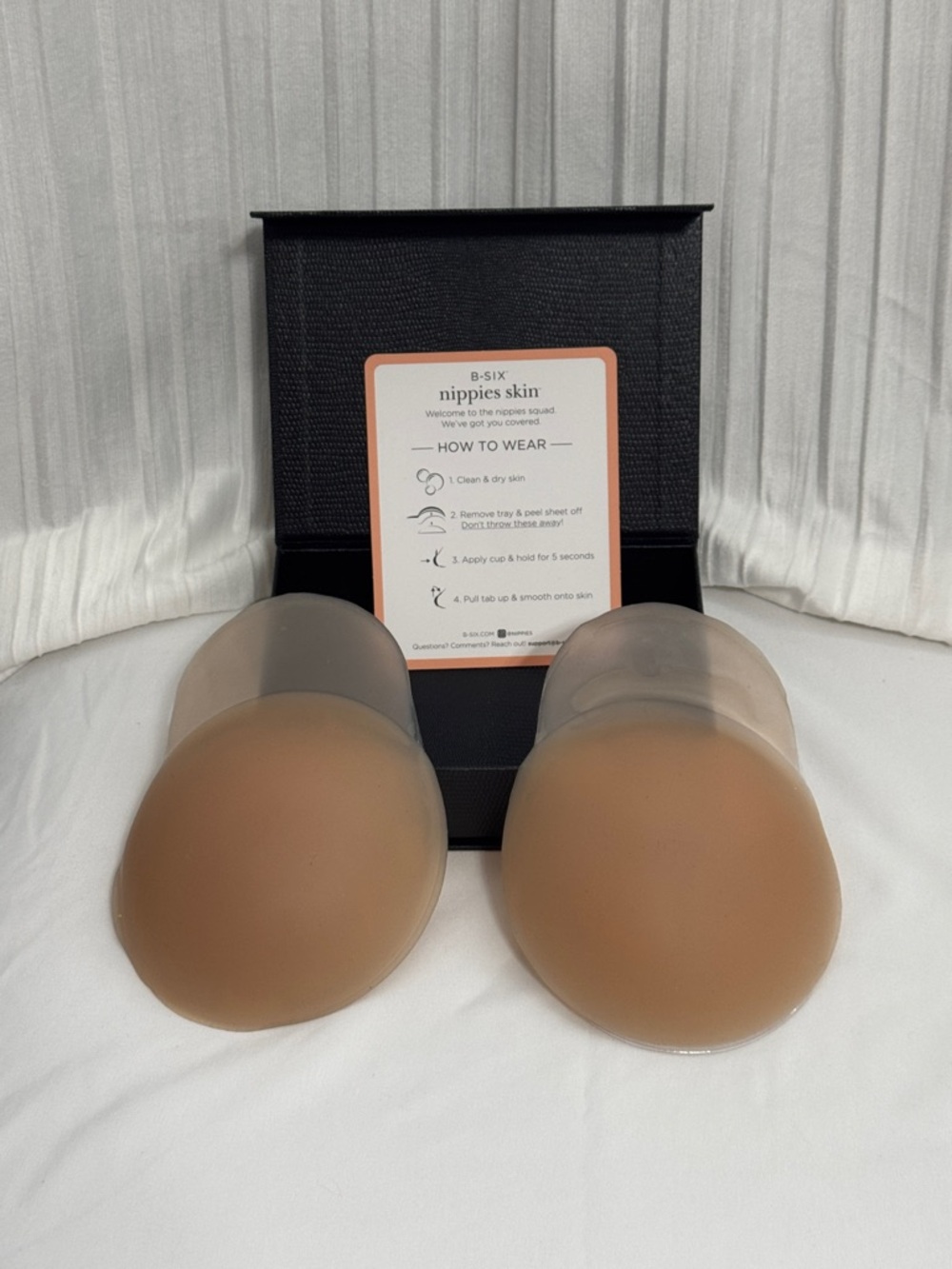B-Six Hippies Skin Adhesive Nipple Covers - Nude